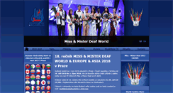 Desktop Screenshot of missdeafworld2011-2020.com